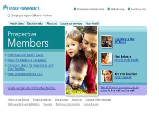 Kaiser Permanente Interactive Health Plan Advisor image