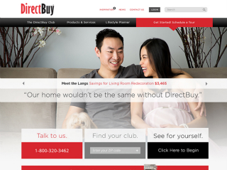 DirectBuy Website image