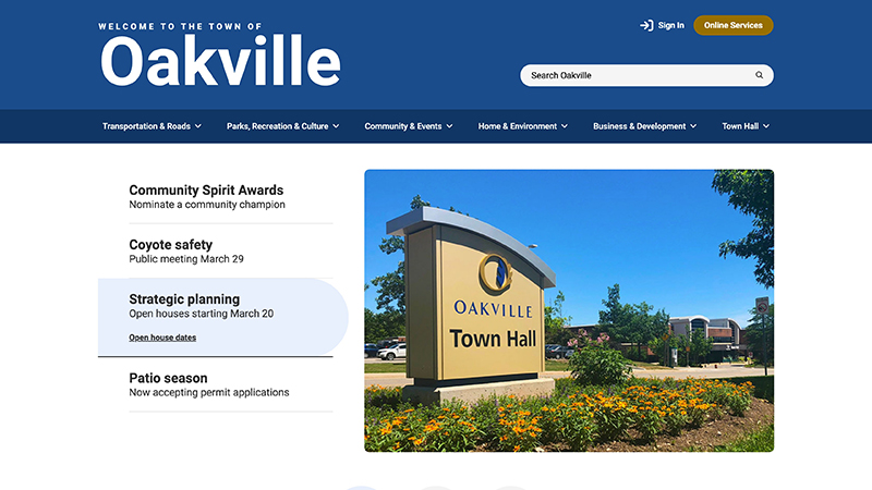 Town of Oakville image