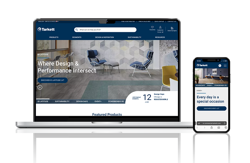 Tarkett North America Website Redesign